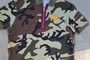 Givenchy camouflage polo top 100% authentic bargain shirt