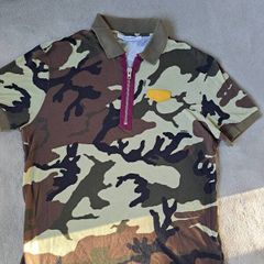 Givenchy camouflage polo top 100% authentic bargain shirt