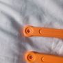 Croc straps orange Image 2