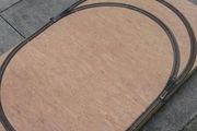 Small OO gauge Railway layout on sturdy baseboard