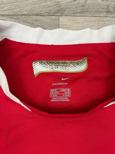 Genuine Vintage 2006 Nike Arsenal London Home Jersey Shirt Mens XL