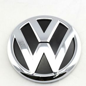100mm OEM Rear Trunk Lid Badge Emblem Chrome Logo Car Sticker For VW Volkswagen Jetta MK6 VI Polo Golf Passat Variant 5C6 853 630