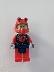 100% Lego City SCUBA Diver minifigure CTY1173