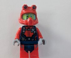 100% Lego City SCUBA Diver minifigure CTY1173