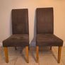 Solid Oak Table & 6 Chairs Image 4