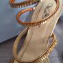gold snake heels size 2-2,5 worn twice Image 6
