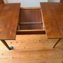 Vintage Mid Century Extendable Oval Dining Table with 4 Chairs Image 6