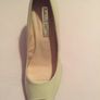 BNIB Ladies Open Toed cream wedges size 40 Image 3