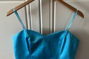 ladies satin crop top new bnwt