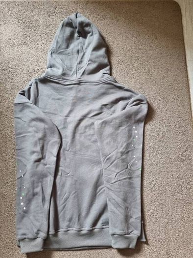 Sp5der hoodie grey