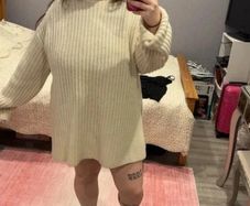 Thick jumper dress