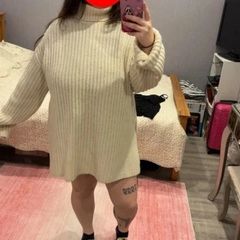 Thick jumper dress