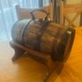 Antique Oak Coopered Whiskey/Beer Barrel Image 3