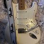 Fender Player Stratocaster  Polar White Made in Mexico (2020) Image 2