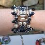 Karma Bracelet blue and Sparkly Image 4