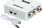 HDMI TO RCA AV Composite 1080p Video Converter Box Adapter CVBS Scaler A132