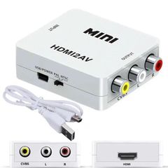 HDMI TO RCA AV Composite 1080p Video Converter Box Adapter CVBS Scaler A132
