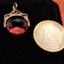 Vintage 9ct yellow gold spinner drop fob Image 3