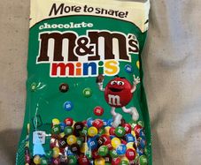 M&Ms minis chocolate