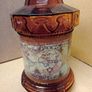 Vintage Amber Glass / Oil Kerosene Lamp Image 4