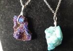 Natural Stone Quartz Pendant