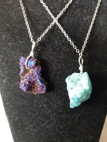 Natural Stone Quartz Pendant