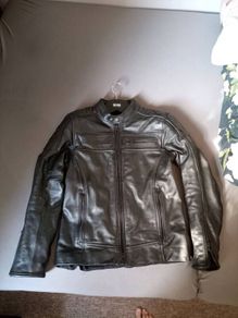 Enginehawk Leather Motorcycle Jacket