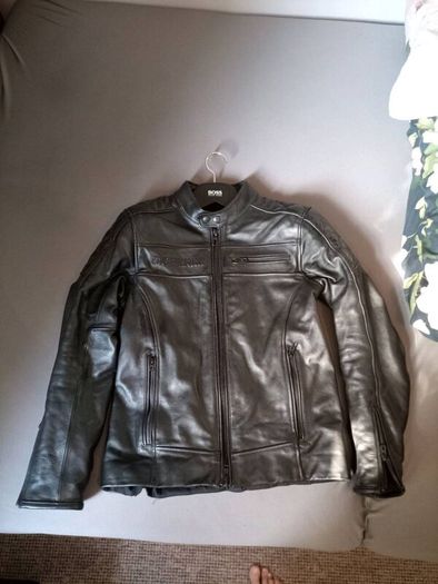 Enginehawk Leather Motorcycle Jacket