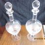 Pair of Vintage Tipperary Crystal Decanters 15" Image 6