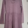 BITTE KAI RAND Mauve Merino Wool Contemporary Dress Sz M ( Fit 10-12UK) - Rrp 330 (New) Image 2