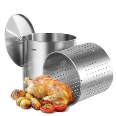 New Vevor Stainless Steel Stockpot - 94.6L