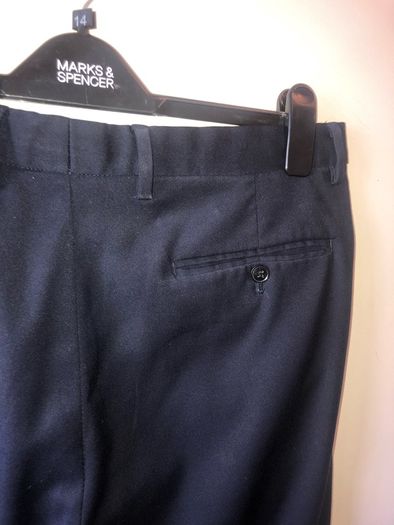 Navy  trousers (W36/L34)