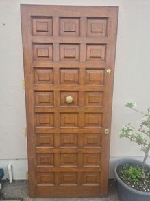 Solid Wood Front Door