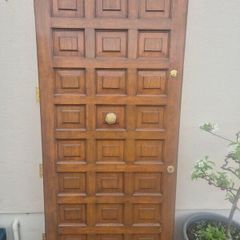 Solid Wood Front Door