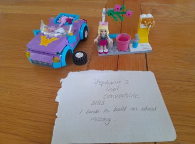 Lego Friends 3183 'Stephanie's Cool Convertible'
