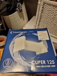 Cuper 125 Heat Recovery Ventilation Unit  Fan