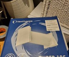 Cuper 125 Heat Recovery Ventilation Unit  Fan