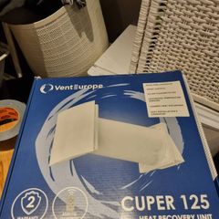 Cuper 125 Heat Recovery Ventilation Unit  Fan