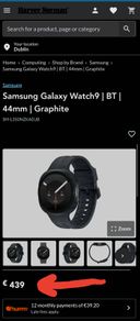 Samsung Galaxy Watch9 | BT | 44mm | Graphite