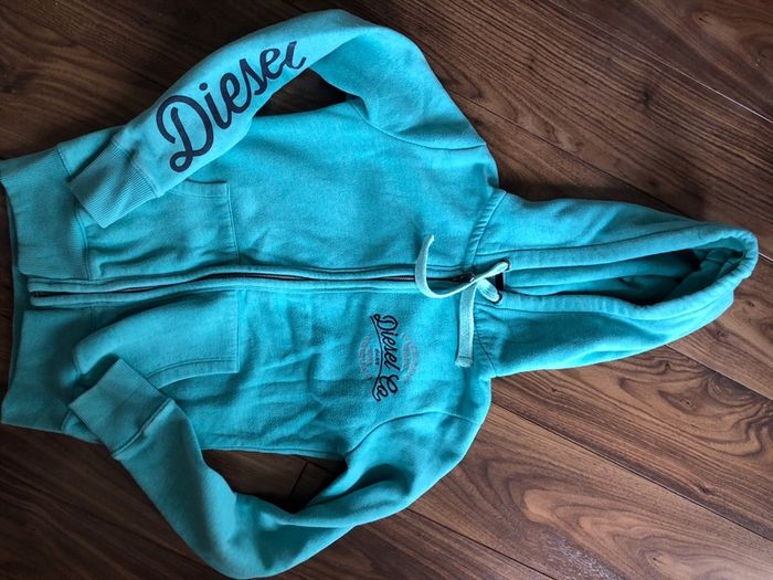 Ladies Diesel full zip hoodies X-Small
