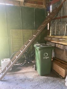 Wooden ladder