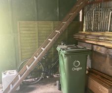 Wooden ladder