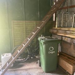 Wooden ladder