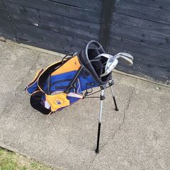 Kids Golf Bag and Clubs