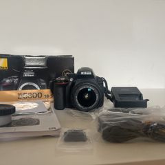 Nikon D5300 with 18-55mm lens