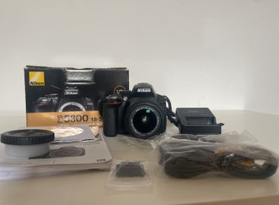 Nikon D5300 with 18-55mm lens