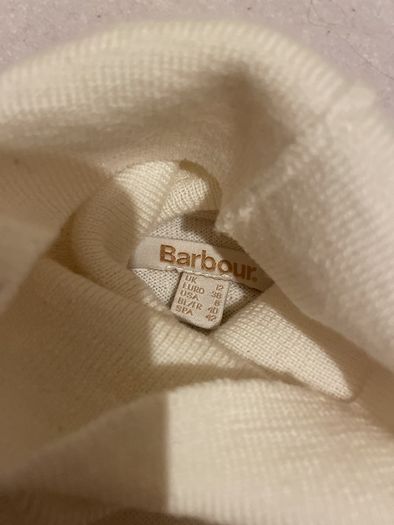 Barbour Ladies merino wool polo neck