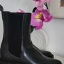 PARFOIS Black Elasticated Sides Hi Ankle Boots Sz 40 (Fit 6.5 - 7UK) - Rrp 49.99 (New) Image 8