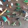 plastic dinasors and figures.. Image 2