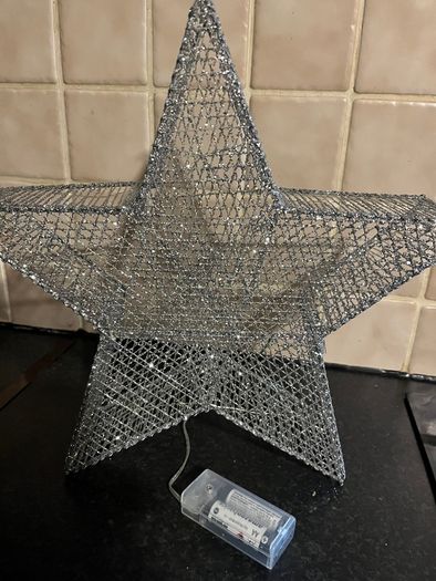 Battery Operated Christmas Star